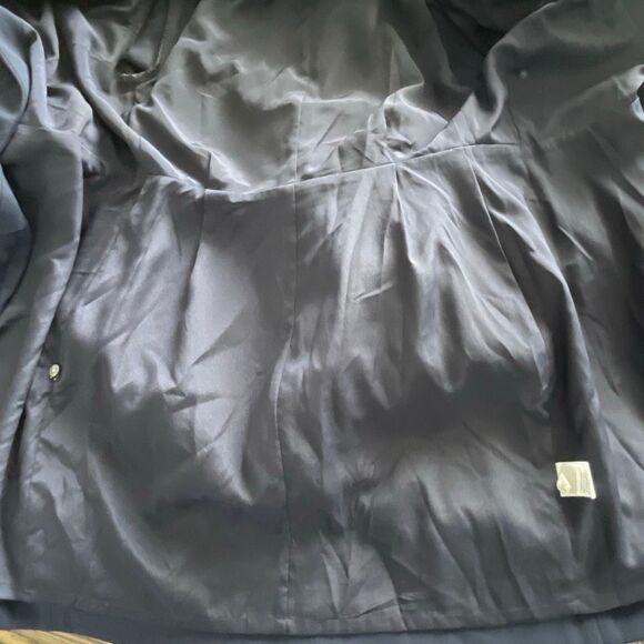 EUC J. Crew Petite Navy Blue Career Wrap Dress Wrap Dress - Size 2P - Picture 9 of 11